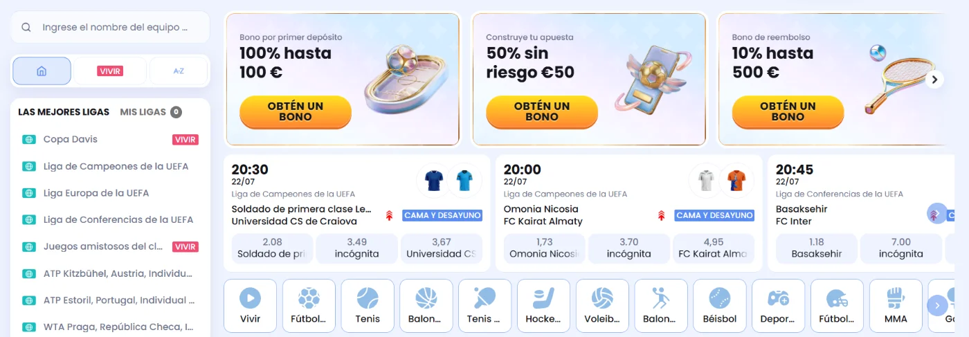 Apuestas deportivas
