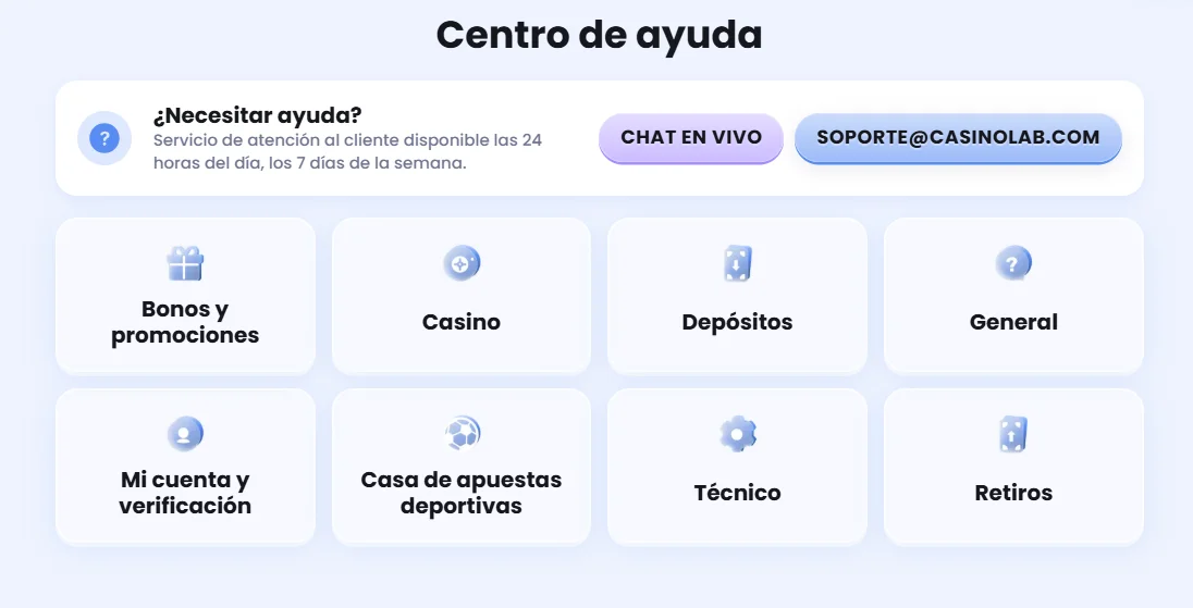 Atención al cliente